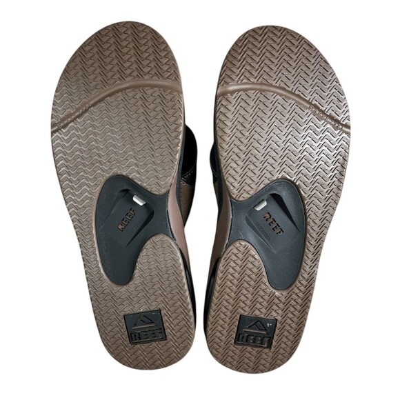 Reef Fanning Men's Bottle Opener Flip-Flop Thong Beach Sandals  US 12  NWOB - Picture 11 of 13